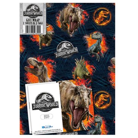Jurassic World Gift Wrap & Tags £2.20